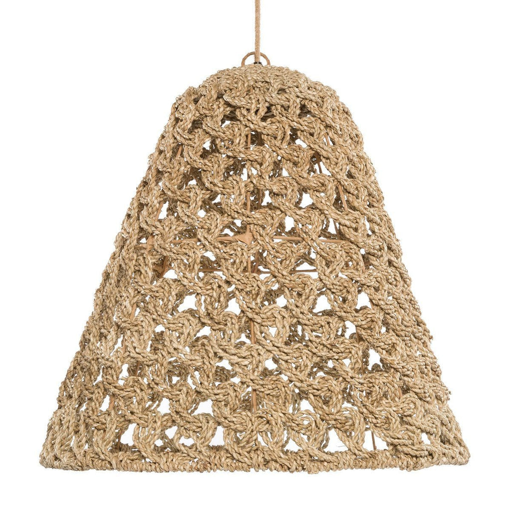SEAGRASS WOVEN PENDANT SHADE | NATURAL - Green Design Gallery
