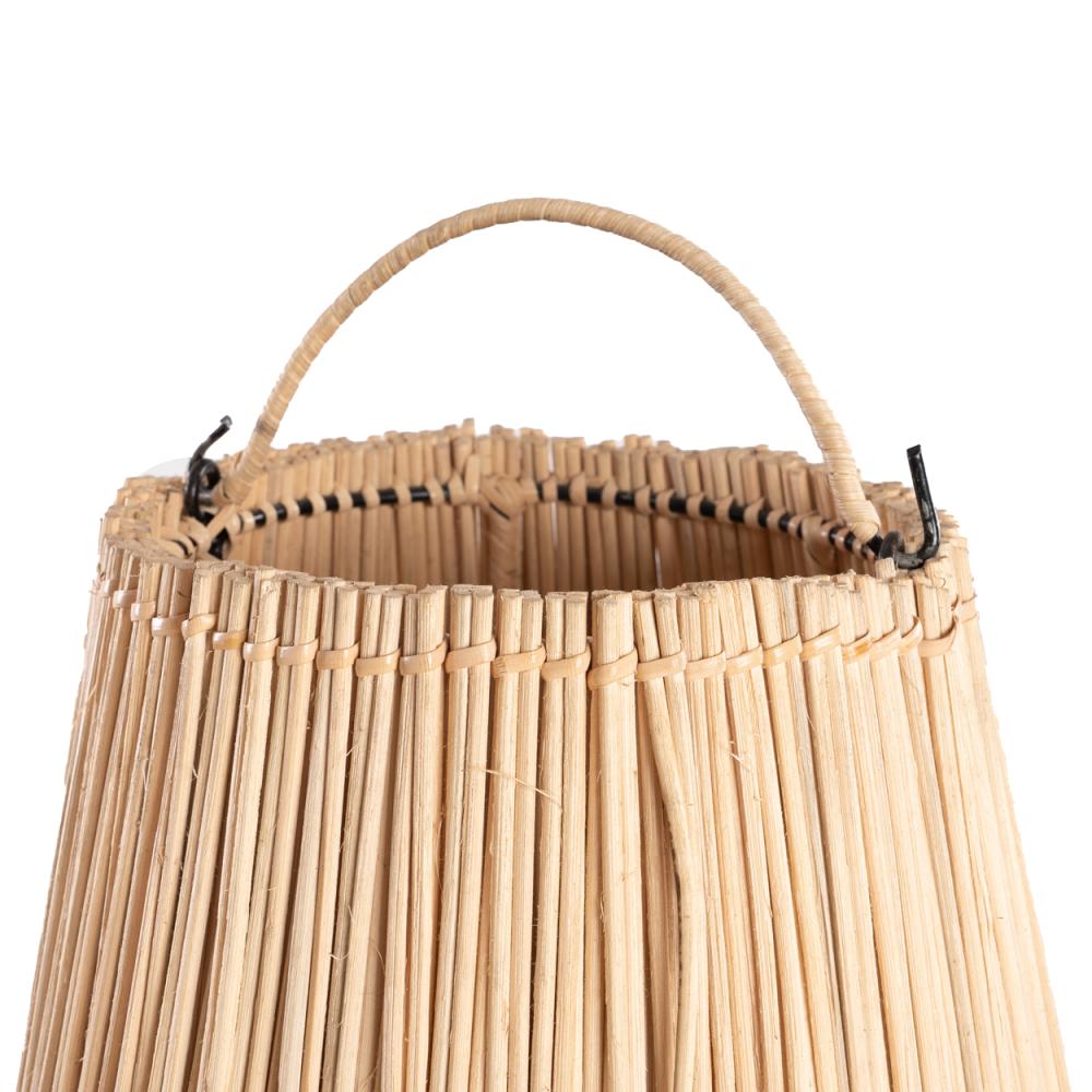 SHALA PENDANT + FLOOR LAMPSHADE | NATURAL | XL - Green Design Gallery