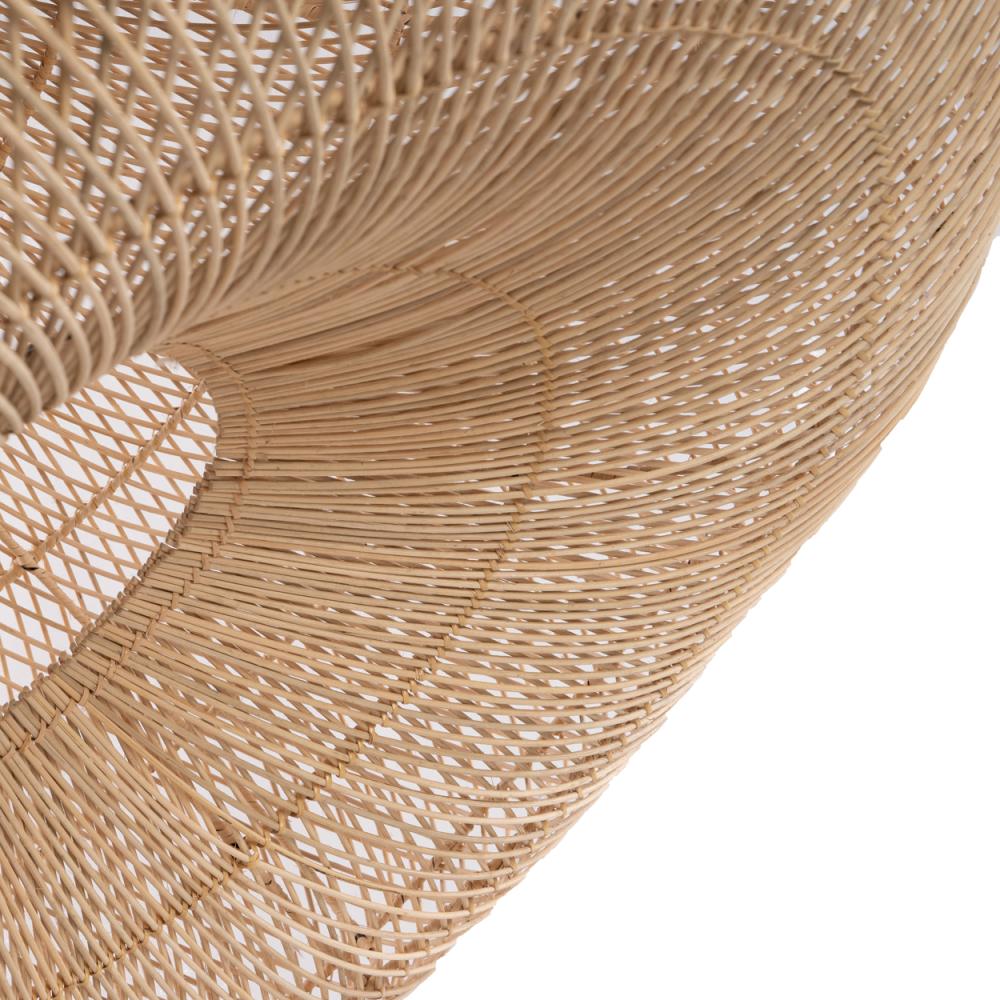 SHALA PENDANT + FLOOR LAMPSHADE | NATURAL | XL - Green Design Gallery