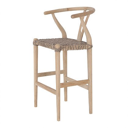 SHANGHAI ROPE BARCHAIR | NATURAL (IN-OUTDOORS) - Green Design Gallery
