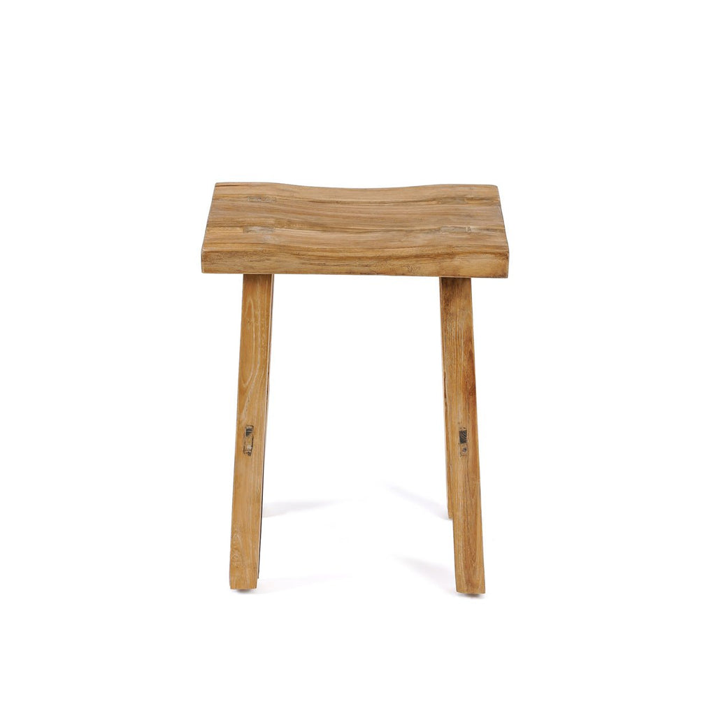 SILLA STOOL | RECLAIMED TEAK | NATURAL - Green Design Gallery