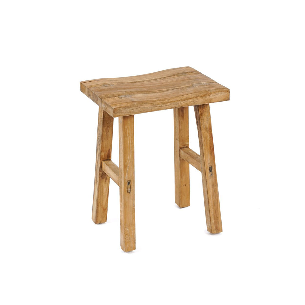 SILLA STOOL | RECLAIMED TEAK | NATURAL - Green Design Gallery