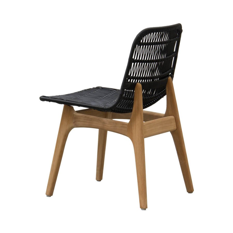 SITA DINING CHAIR / BLACK (INDOOR - OUTDOOR) - Green Design Gallery