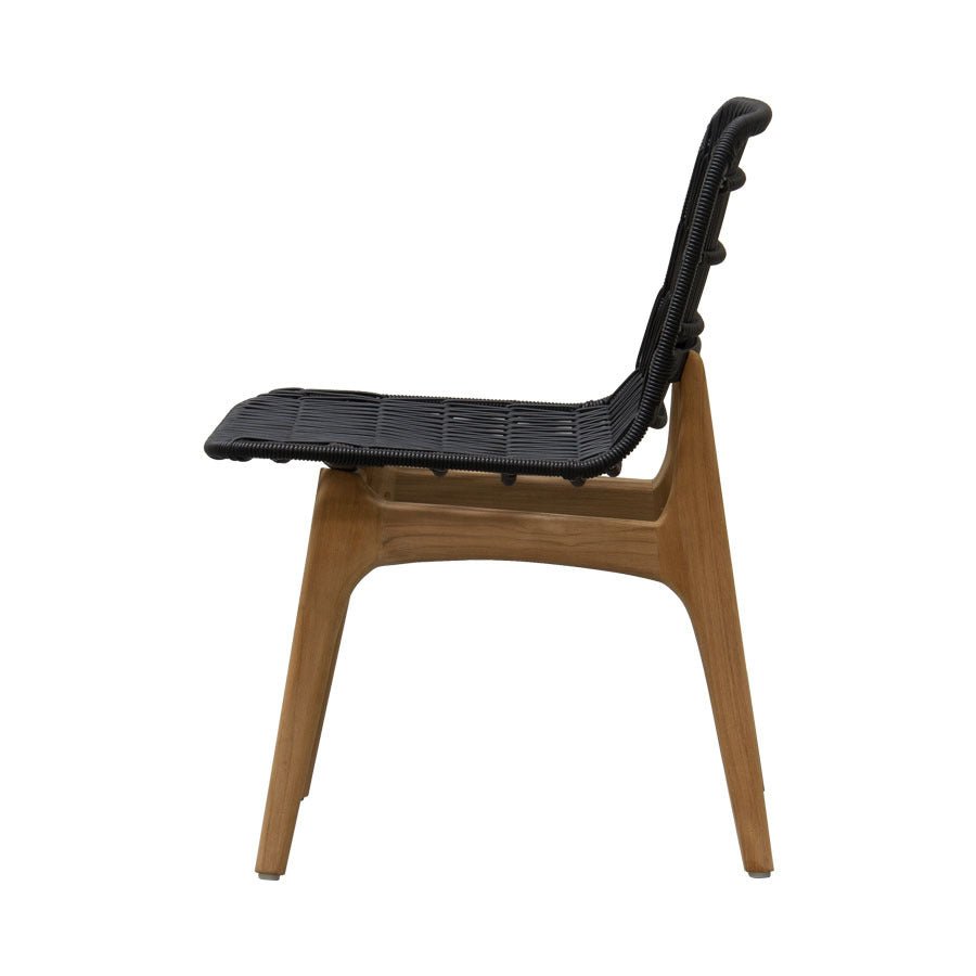 SITA DINING CHAIR / BLACK (INDOOR - OUTDOOR) - Green Design Gallery