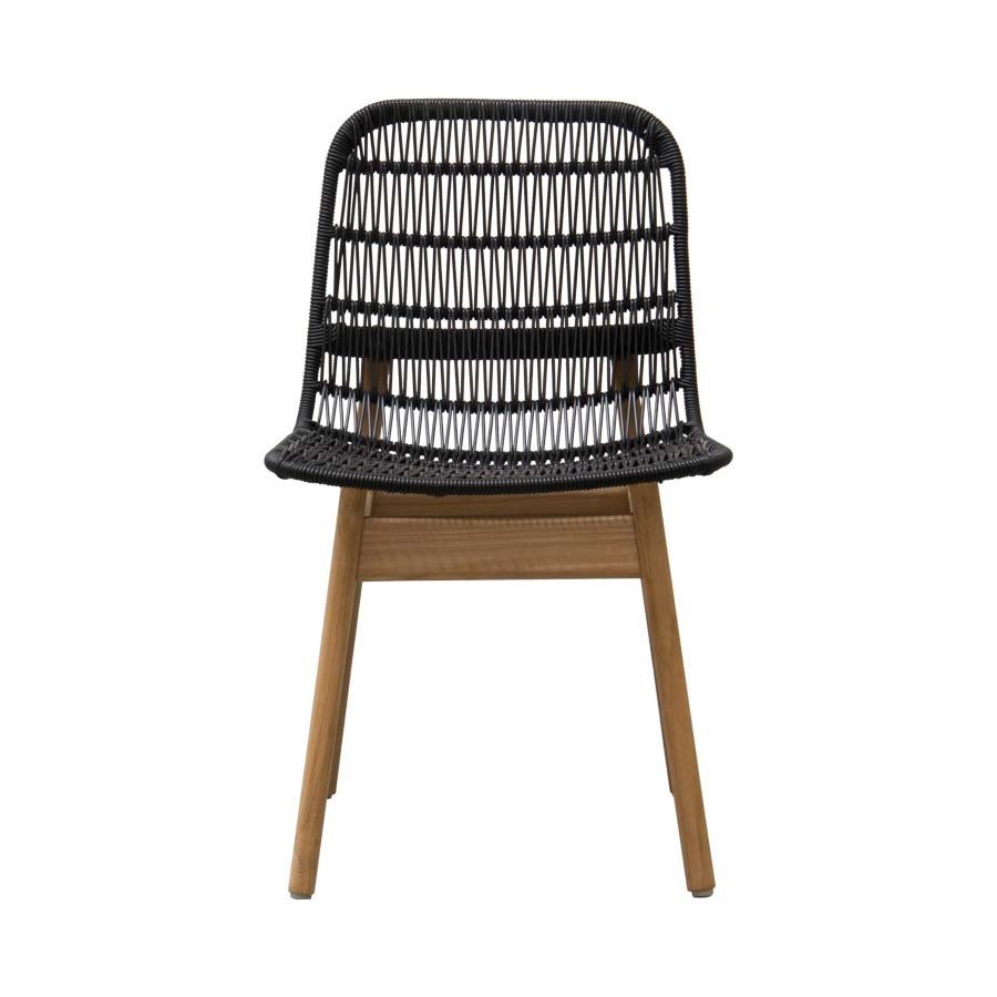 SITA DINING CHAIR / BLACK (INDOOR - OUTDOOR) - Green Design Gallery