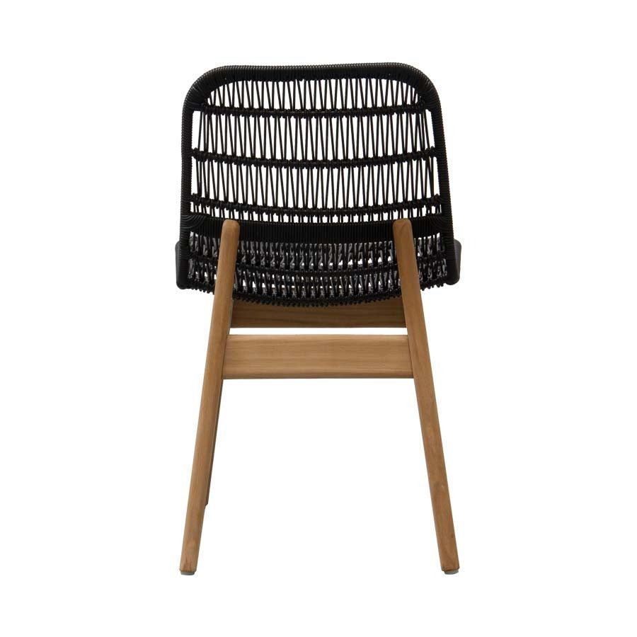 SITA DINING CHAIR / BLACK (INDOOR - OUTDOOR) - Green Design Gallery