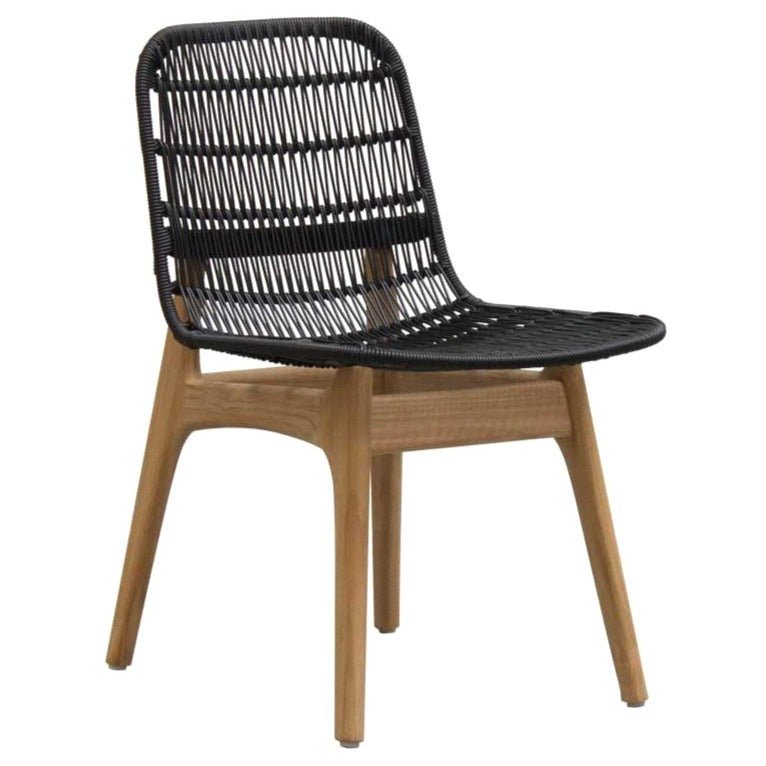 SITA DINING CHAIR / BLACK (INDOOR - OUTDOOR) - Green Design Gallery