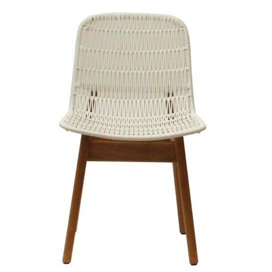 SITA DINING CHAIR / WHITE (INDOOR - OUTDOOR) - Green Design Gallery