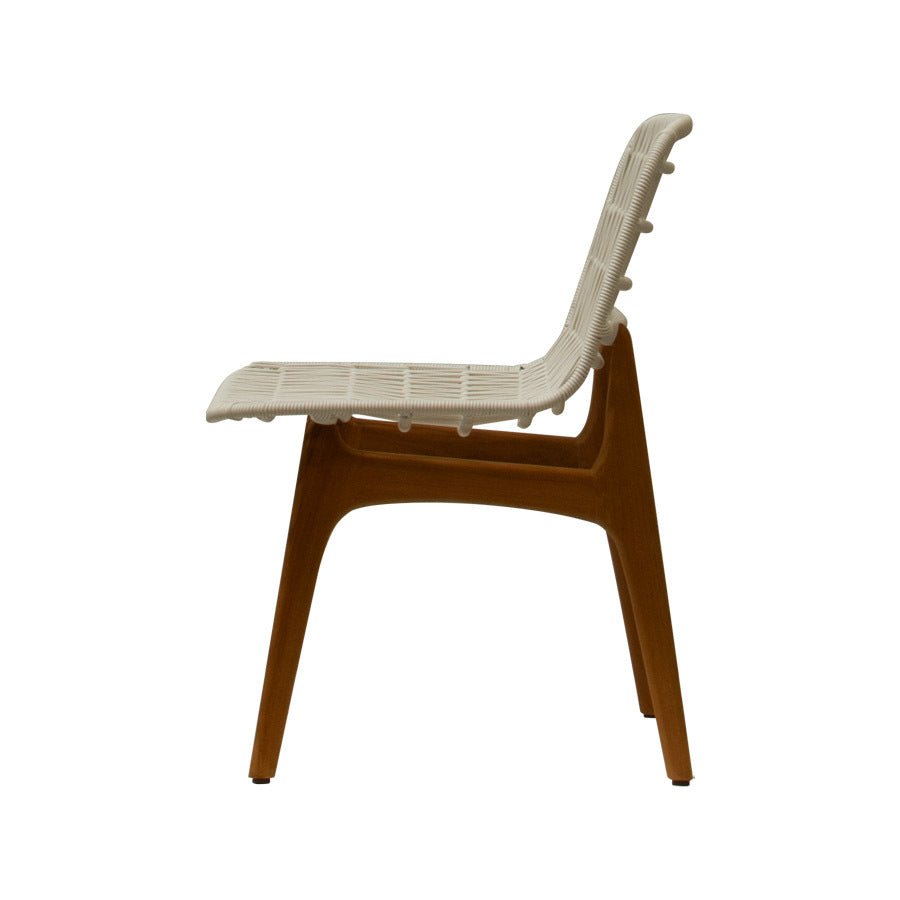 SITA DINING CHAIR / WHITE (INDOOR - OUTDOOR) - Green Design Gallery