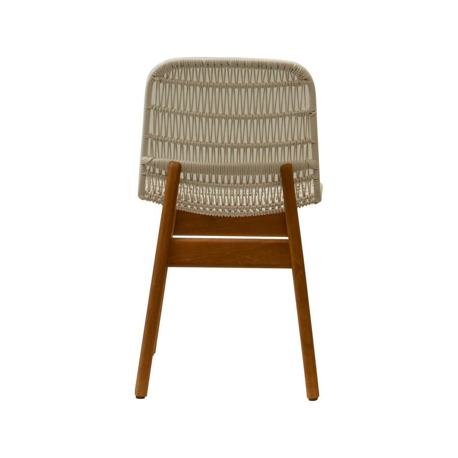 SITA DINING CHAIR / WHITE (INDOOR - OUTDOOR) - Green Design Gallery