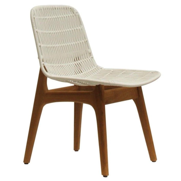 SITA DINING CHAIR / WHITE (INDOOR - OUTDOOR) - Green Design Gallery