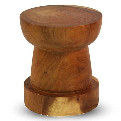 SKAK STOOL + SIDE TABLE / NATURAL - Green Design Gallery