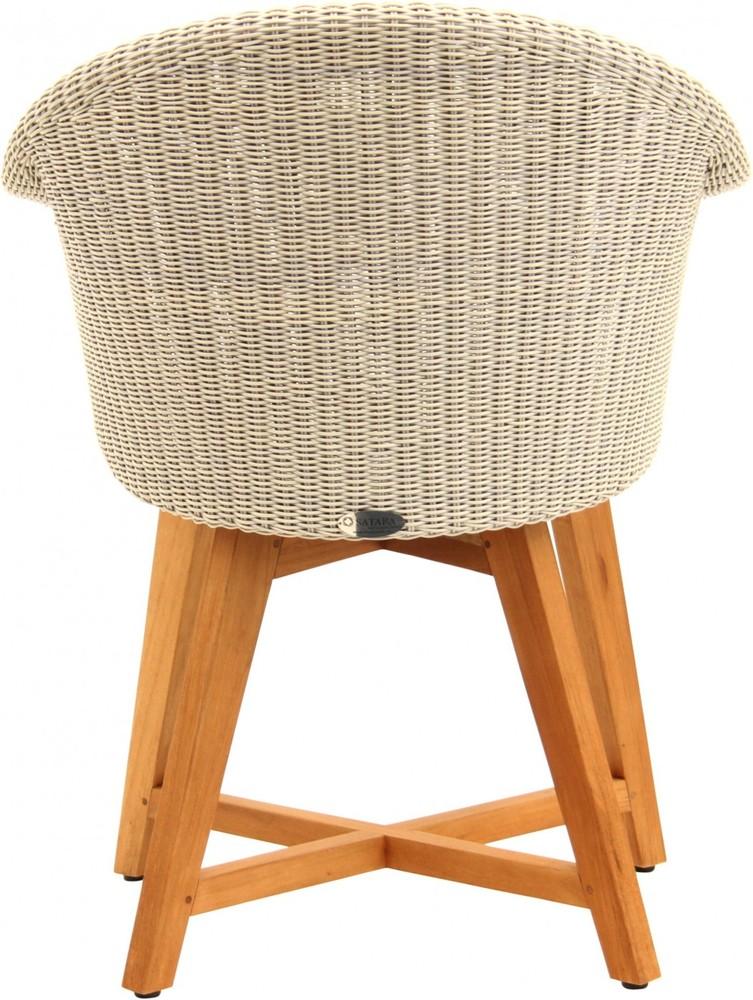 SKAL ARM CHAIR / ICE WHITE (INDOOR-OUTDOOR) - Green Design Gallery