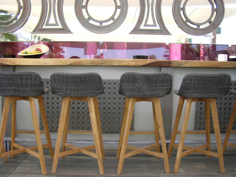 SKAL BARCHAIR | 2 HEIGHTS | IRISH COFFEE | IN-OUTDOORS - Green Design Gallery