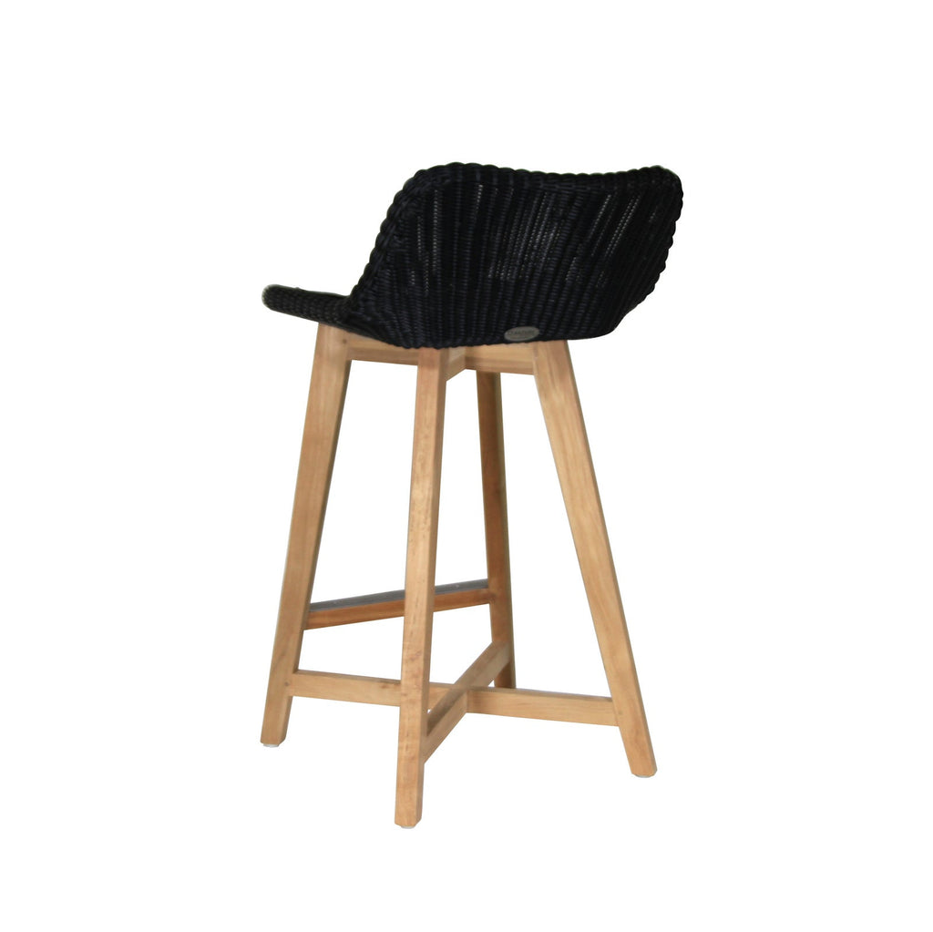 SKAL BARCHAIR - 2 SIZES / BLACK (INDOOR-OUTDOOR) - Green Design Gallery