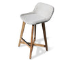 SKAL BARCHAIR - 2 SIZES / ICE WHITE (INDOOR-OUTDOOR) - Green Design Gallery