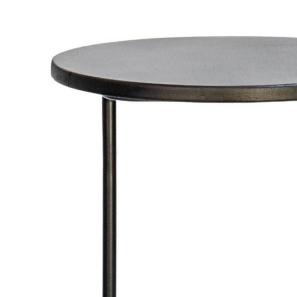 SLIDE SIDE TABLE | CHARCOAL - Green Design Gallery