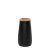SNEAKY VASE | BLACK + NATURAL | 3 SIZES - Green Design Gallery