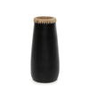 SNEAKY VASE | BLACK + NATURAL | 3 SIZES - Green Design Gallery