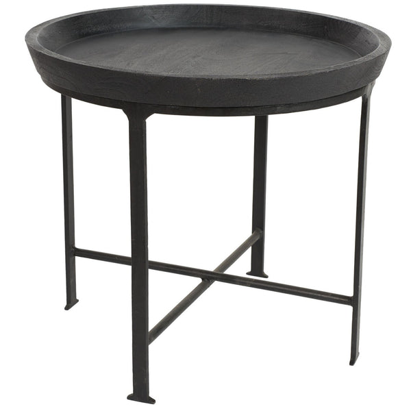 SOHO TRAY SIDE TABLE / CHARCOAL - Green Design Gallery