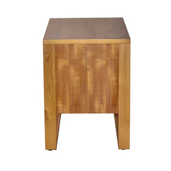 SOLARIS (BED)SIDE TABLE | BAMBOO + TEAK - Green Design Gallery