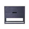 SOLARIS (BED)SIDE TABLE | CHARCOAL - Green Design Gallery