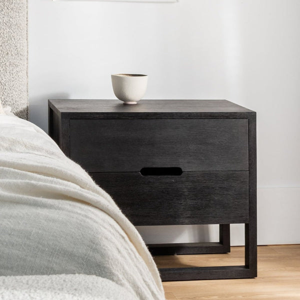 SOLARIS (BED)SIDE TABLE | CHARCOAL - Green Design Gallery