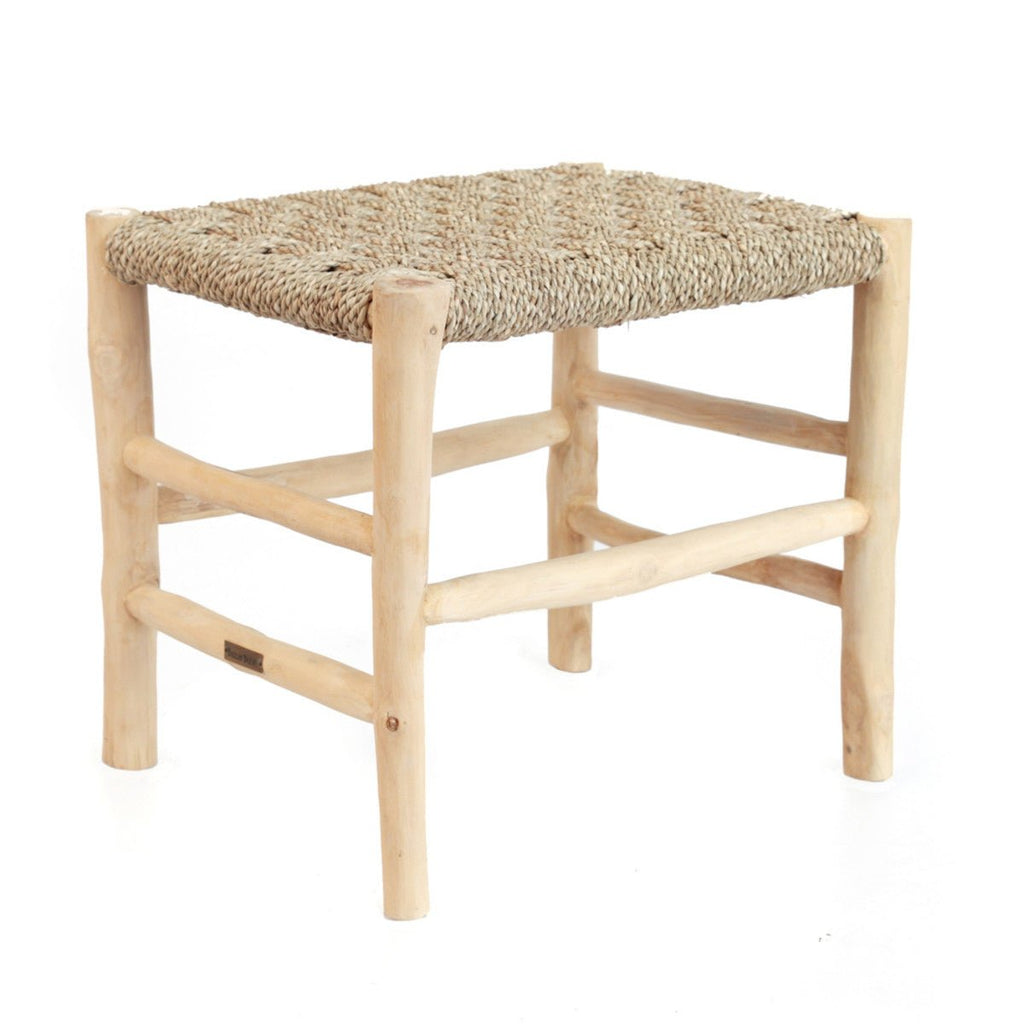 SOUK SEAGRASS STOOL / NATURAL - Green Design Gallery