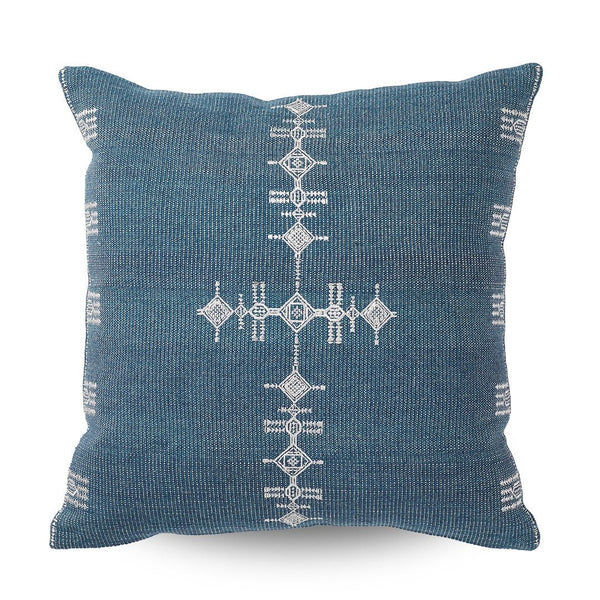 SOUTH HAMPTON COAST CUSHION COVER | 100% RECYCLED PET | OUTDOORS | NAVY - Green Design Gallery