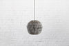 Sphere White / Handmade Clay Beaded Chandelier - Green Design Gallery