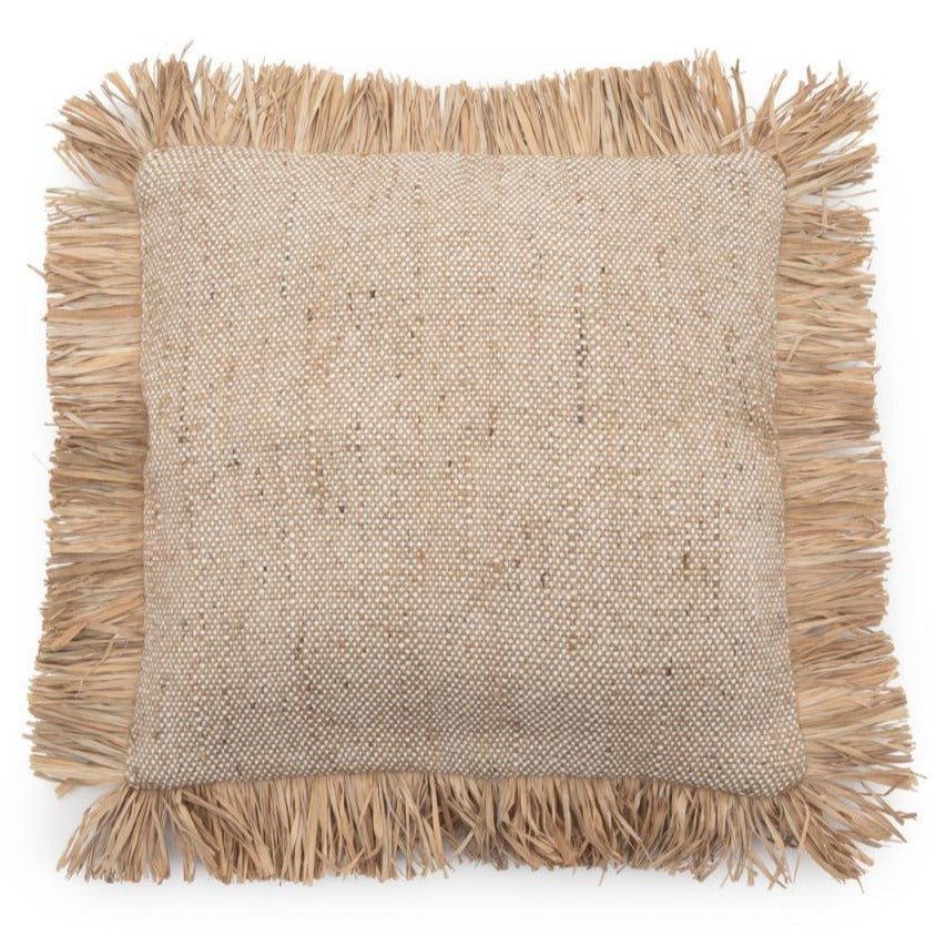 ST TROPEZ CUSHION COVER | NATURAL | 40 x 40 cm - Green Design Gallery