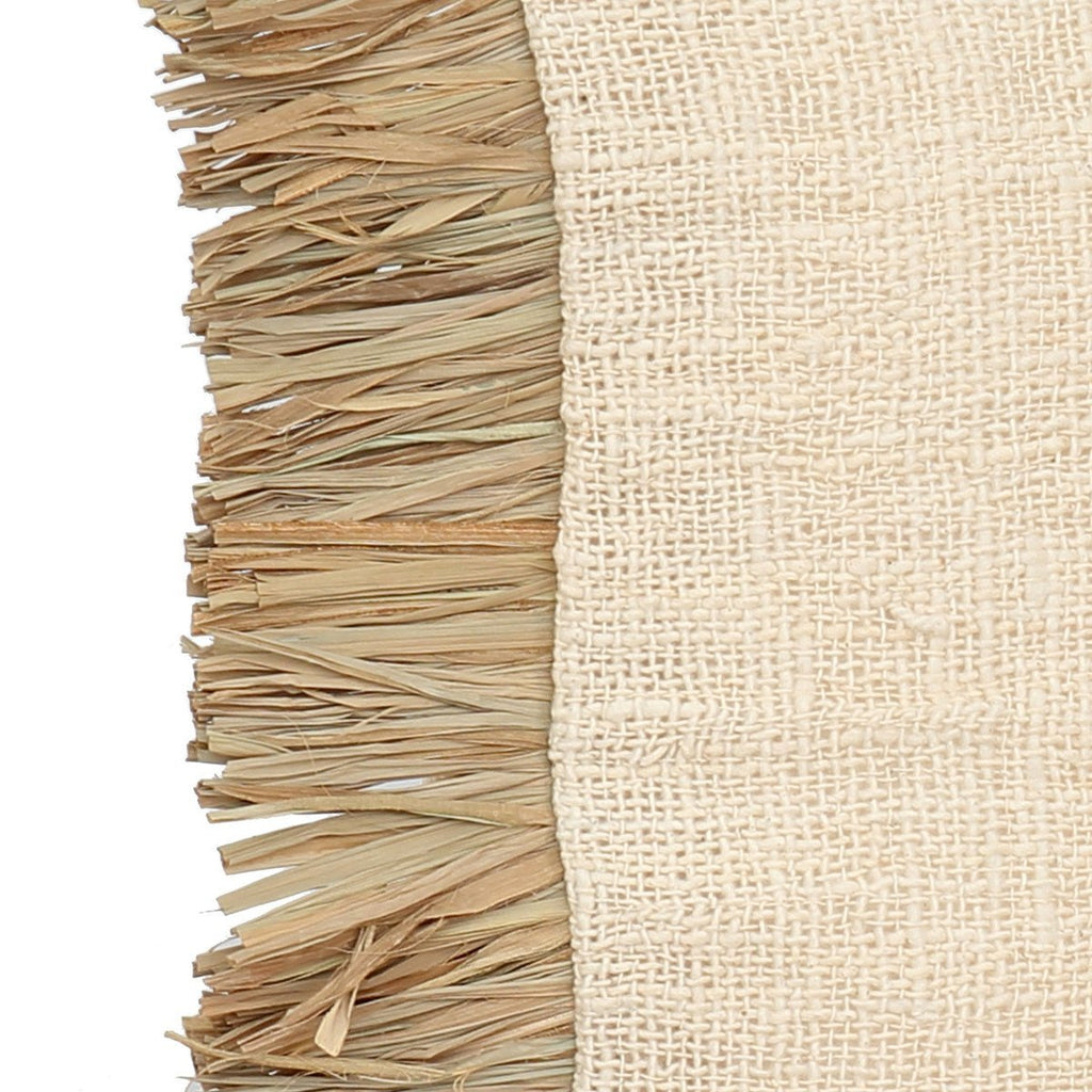 ST TROPEZ CUSHION COVER | NATURAL WHITE | 60 x 60 cm - Green Design Gallery