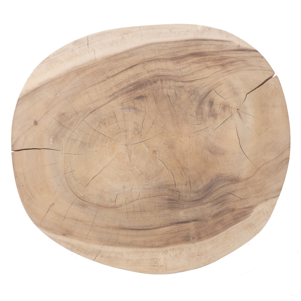 STACKS STOOL + SIDE TABLE | NATURAL - Green Design Gallery