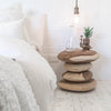 STACKS STOOL + SIDE TABLE | NATURAL - Green Design Gallery