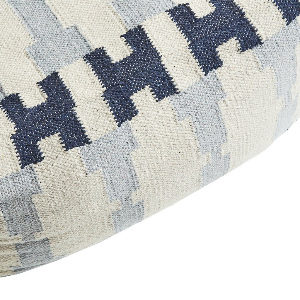 STRIBE OTTOMAN | RECYCLED MIX FIBRE - Green Design Gallery