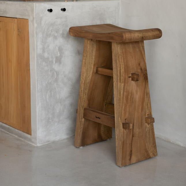 SUAR BAR STOOL | NATURAL - Green Design Gallery