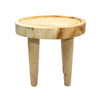SUAR SIDE TABLE / NATURAL - Green Design Gallery