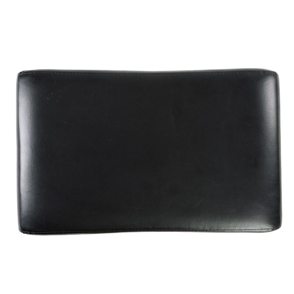 SUAR STOOL | BLACK LEATHER - Green Design Gallery