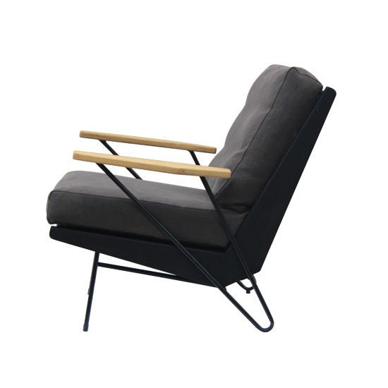SULIS LOUNGE CHAIR / CHARCOAL - Green Design Gallery