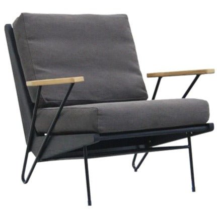 SULIS LOUNGE CHAIR / CHARCOAL - Green Design Gallery