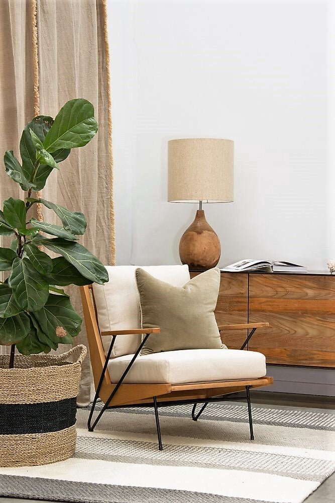 SULIS LOUNGE CHAIR / NATURAL - Green Design Gallery