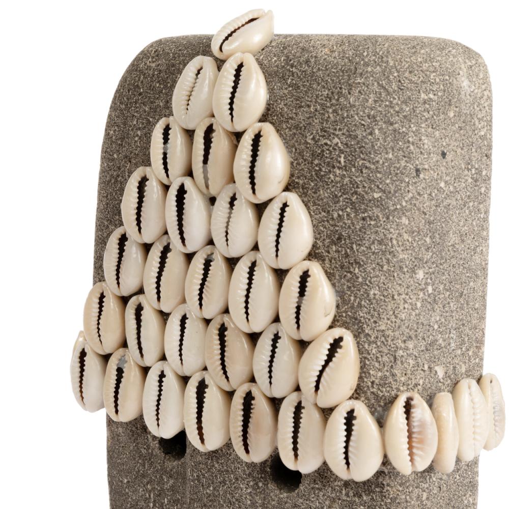 SUMBA STONE STATUE #32 ON STAND - Green Design Gallery