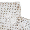 SWENI ARMCHAIR | WHITE LEATHER - Green Design Gallery
