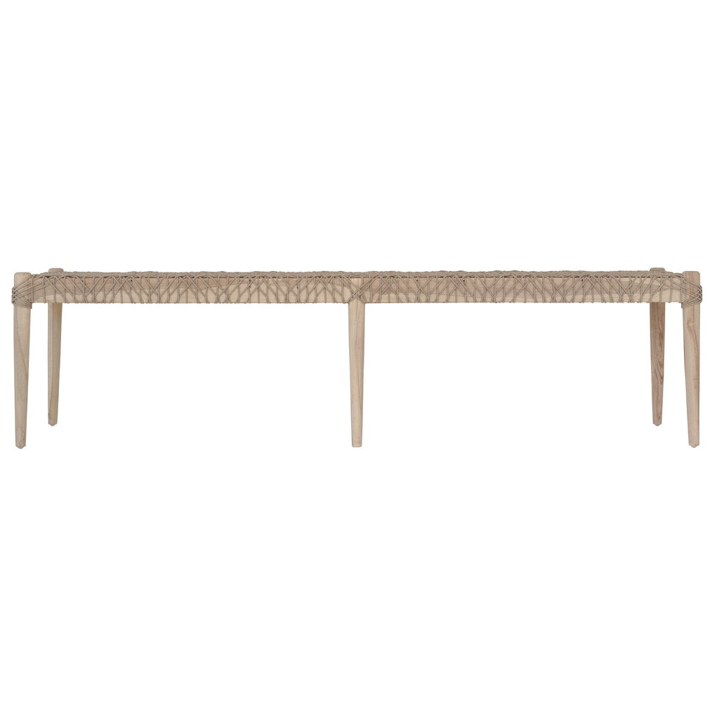 SWENI BENCH | NATURAL ROPE (IN-OUTDOOR) - Green Design Gallery