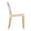SWENI DINING CHAIR | WHITE LEATHER - Green Design Gallery