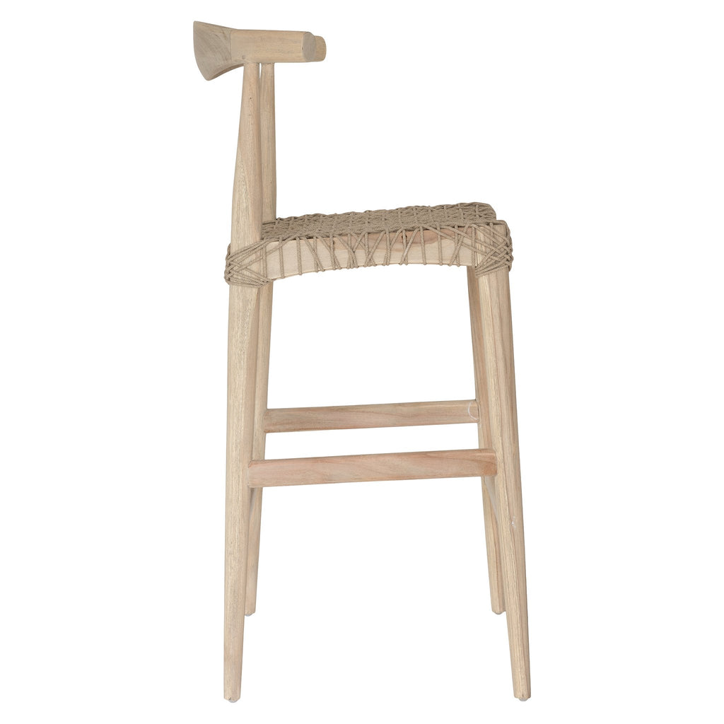 SWENI HORN BARCHAIR | NATURAL | IN-OUTDOORS - Green Design Gallery