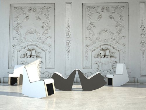 Swing Chair | Regenerated Cotton - Green Design Gallery