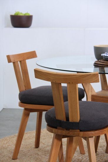 T DINING CHAIR / ECO TEAK - Green Design Gallery