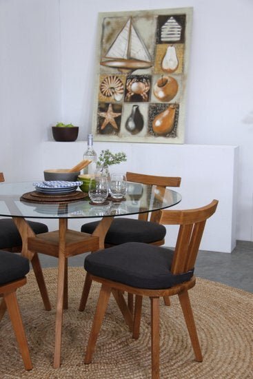 T DINING CHAIR / ECO TEAK - Green Design Gallery