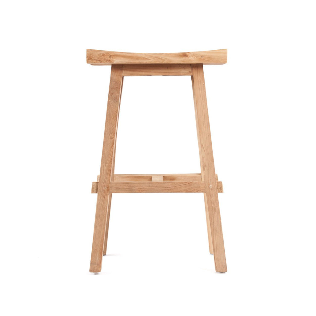 TABANAN STOOL | NATURAL | RECLAIMED TEAK | IN-OUTDOORS - Green Design Gallery